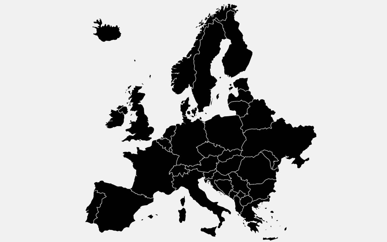 Europe Map- Air Medical Transport