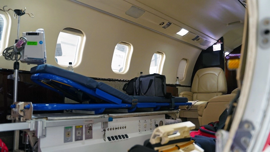 Domestic and International Fixed-Wing Air Ambulance