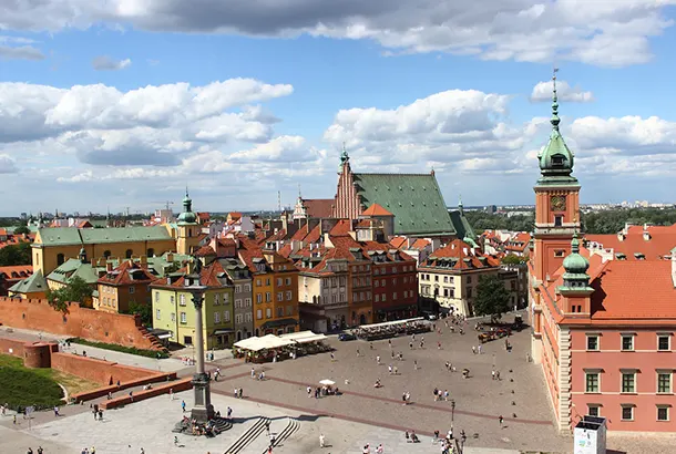 Ambulancia aérea de Air Medical en Varsovia